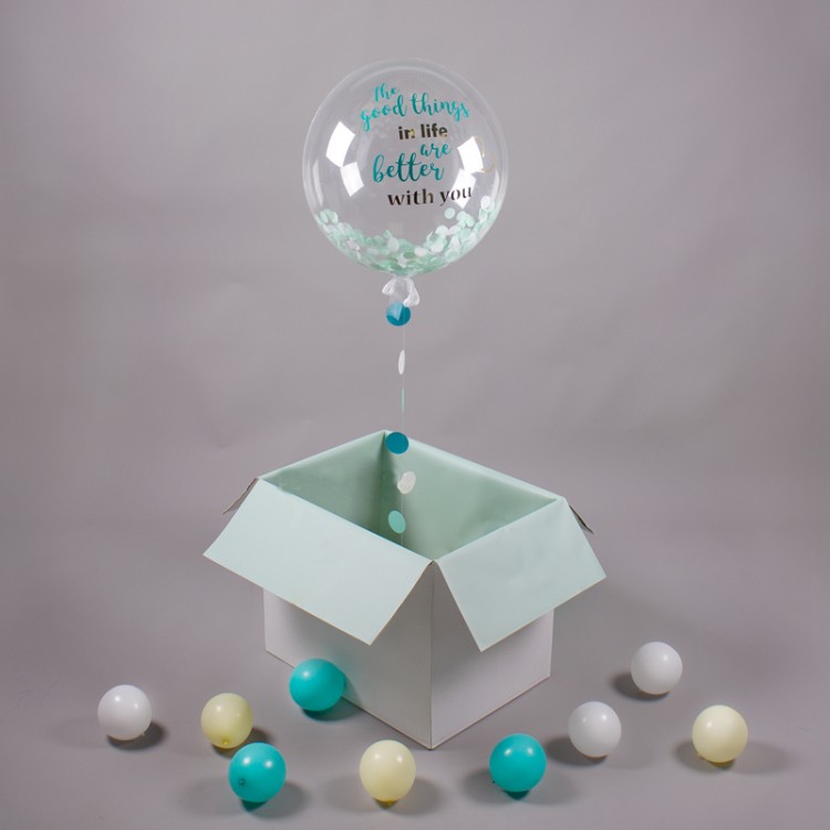 Коробка-сюрприз с шаром Bubble Для тебя